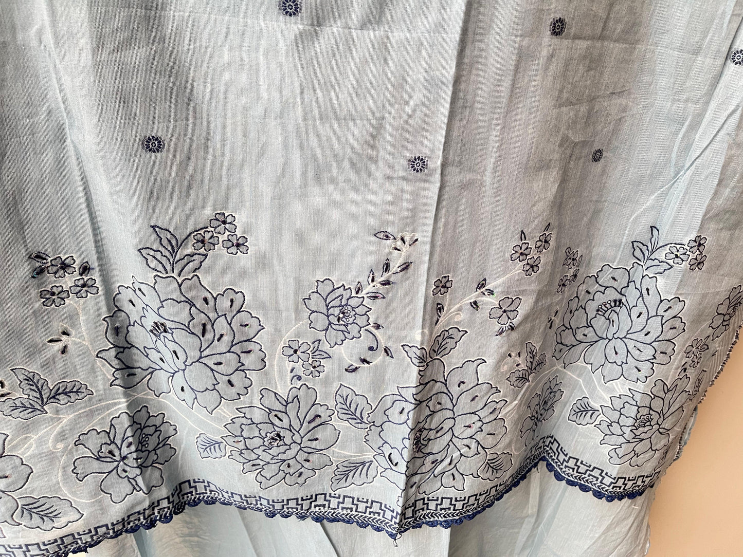 Jhaamdhaani linen unstitched ladies suit Rc18933