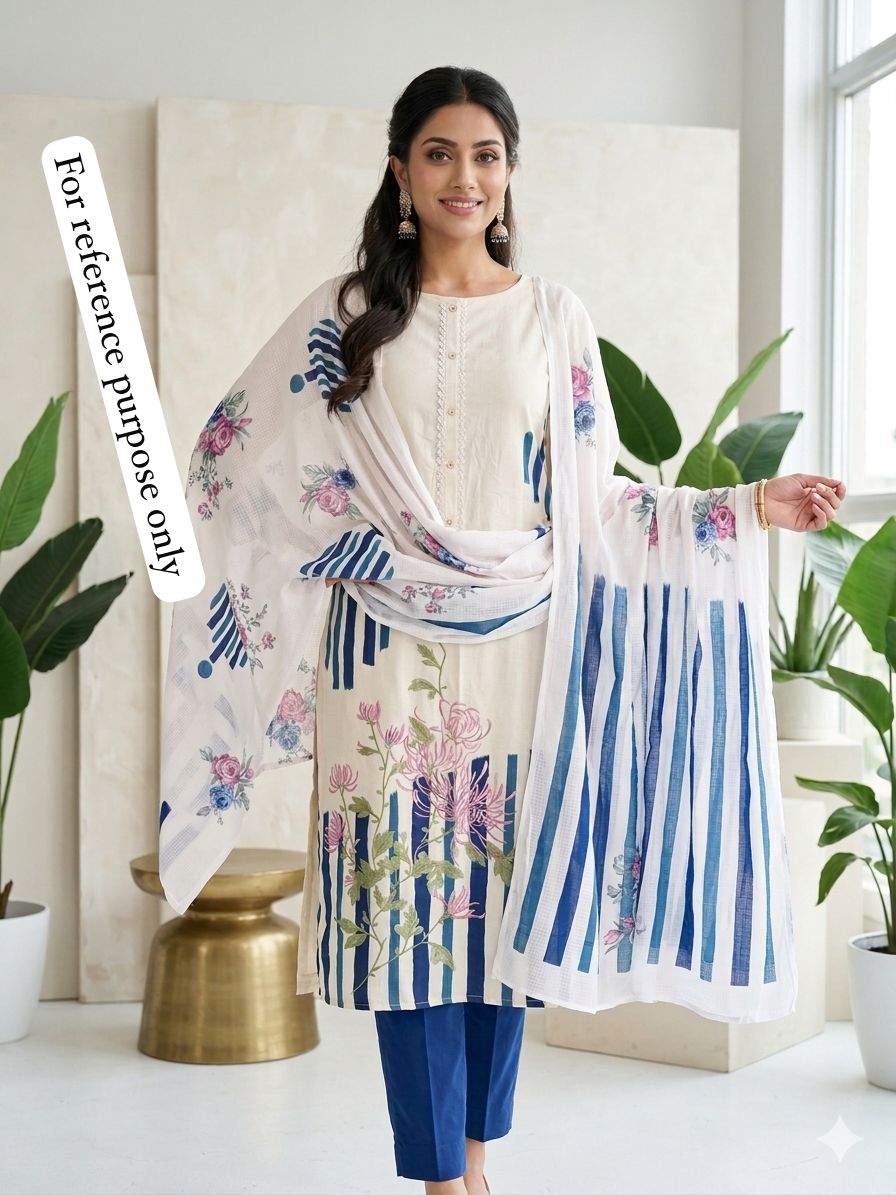 Cotton Printed Unstitched Ladies Suit RC18534 – view 2