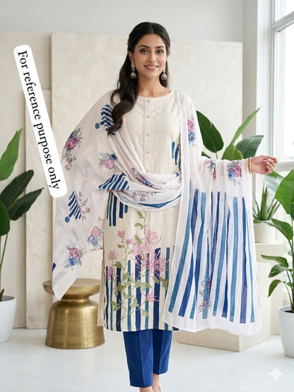 Cotton Printed Unstitched Ladies Suit RC18534 – view 2