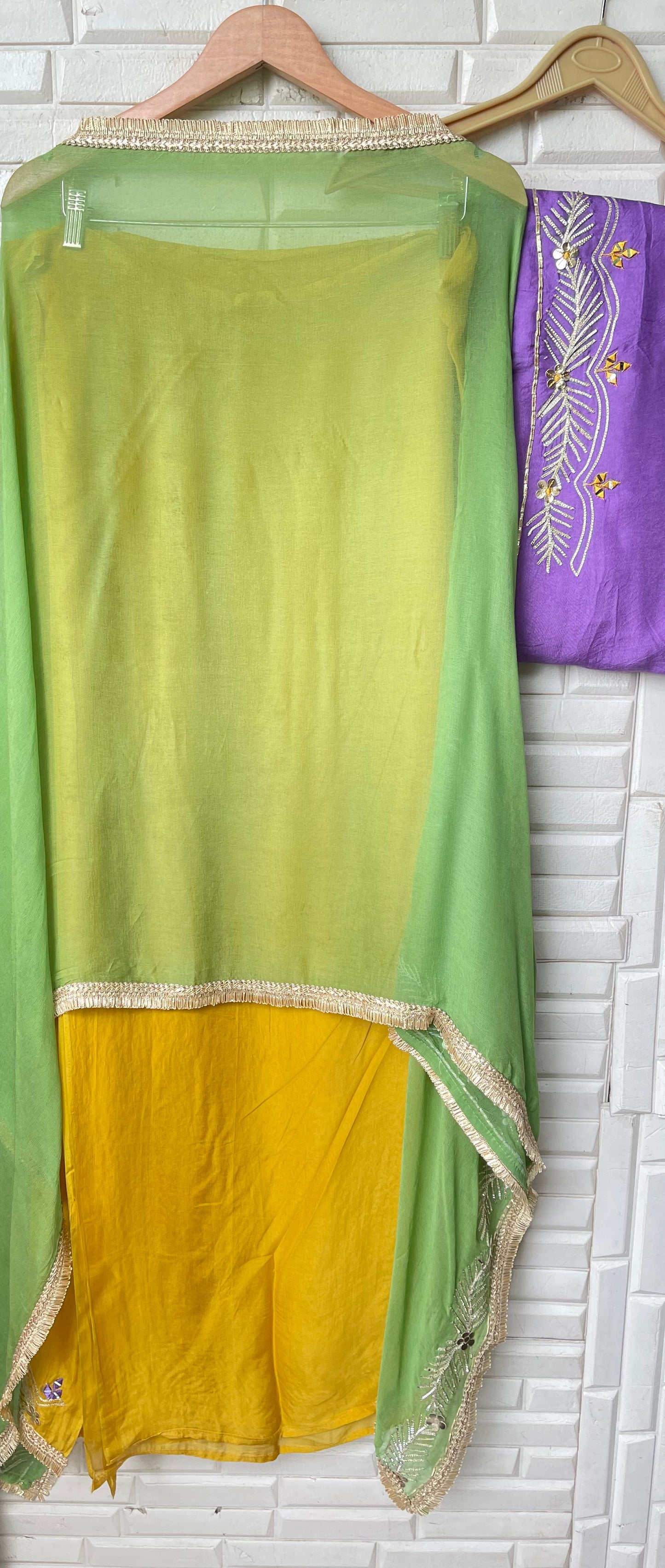 Organza unstitched ladies suit Rc17494