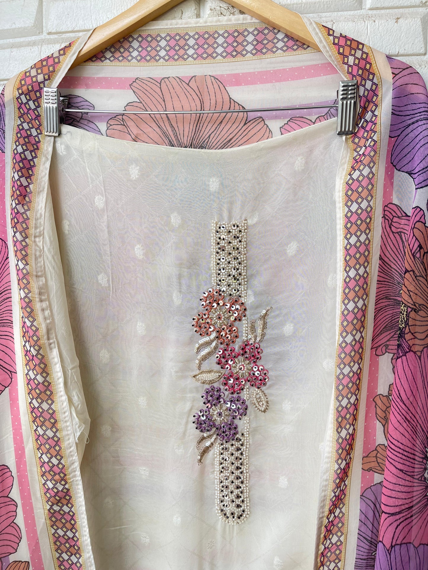 Banarasi Organza Unstitched Ladies Suit RC-18827 – view 7