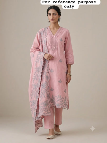 Mul chanderi unstitched ladies suit Rc19056