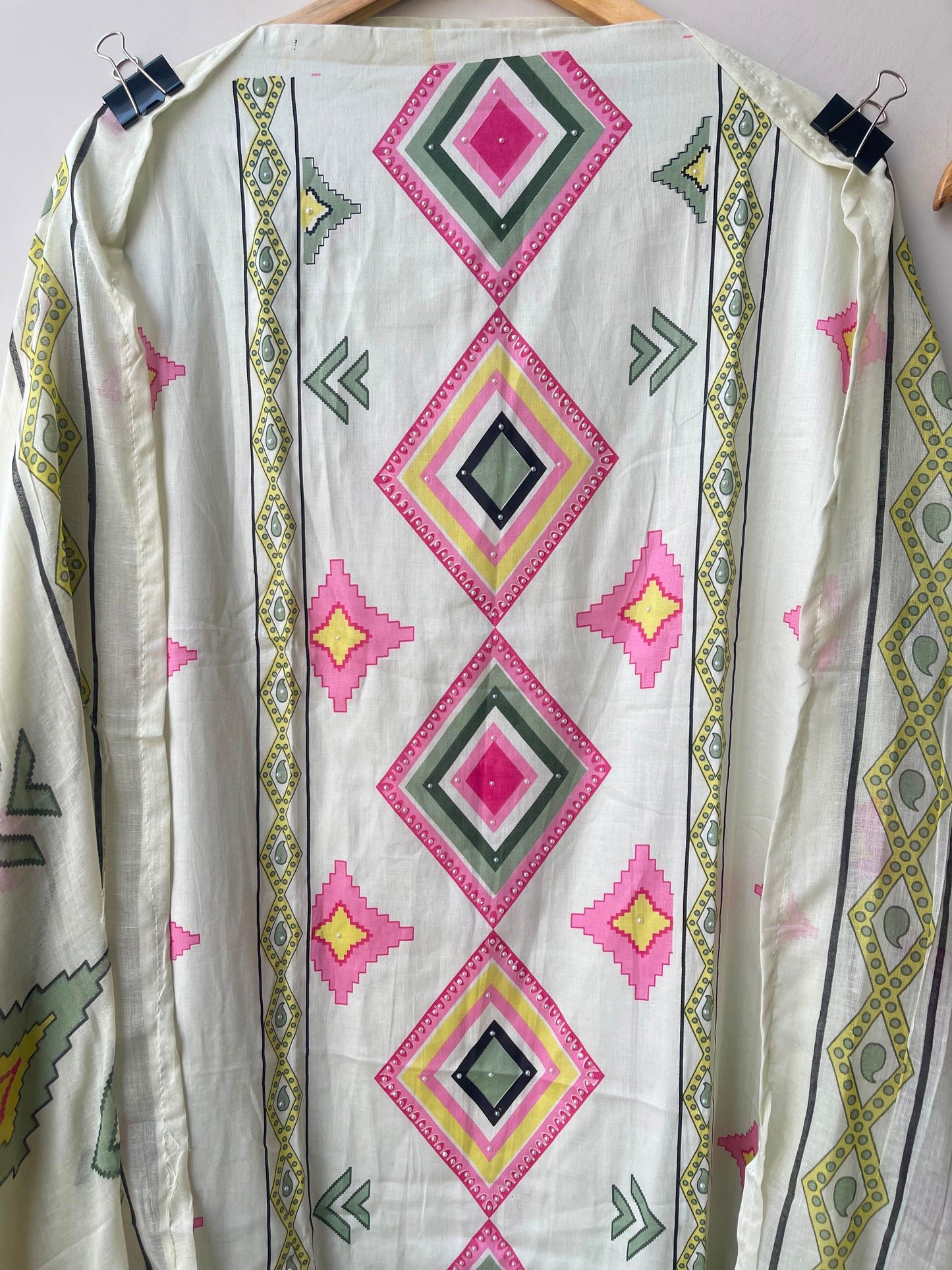 Cotton printed unstitched ladies suit Rc18952