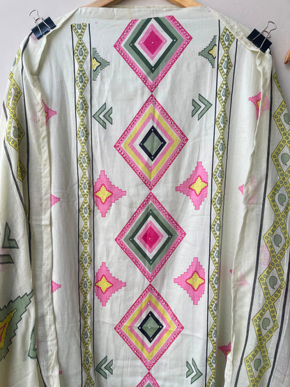 Cotton printed unstitched ladies suit Rc18952