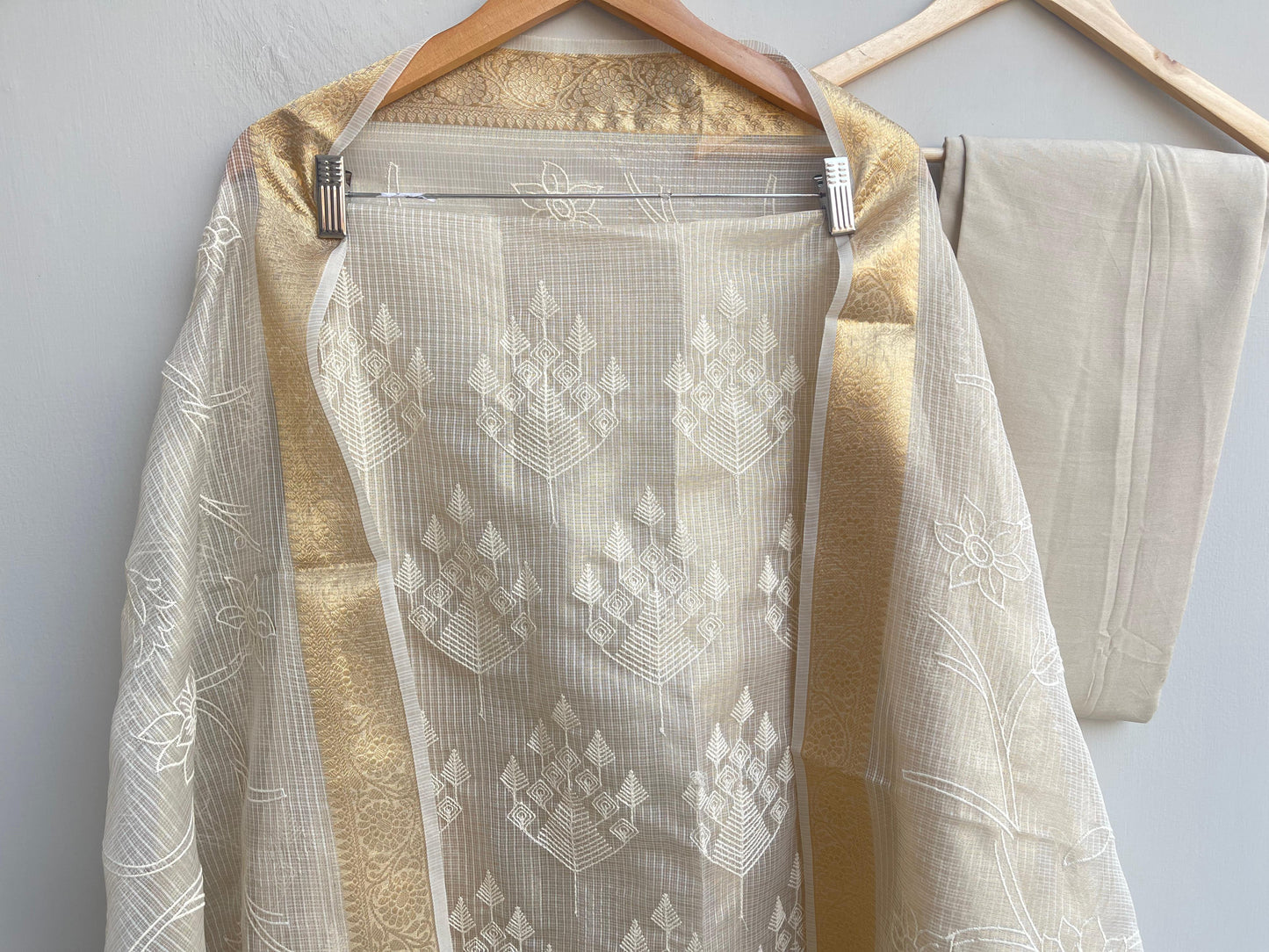 Shimmer kota doriya unstitched ladies suit Rc18466