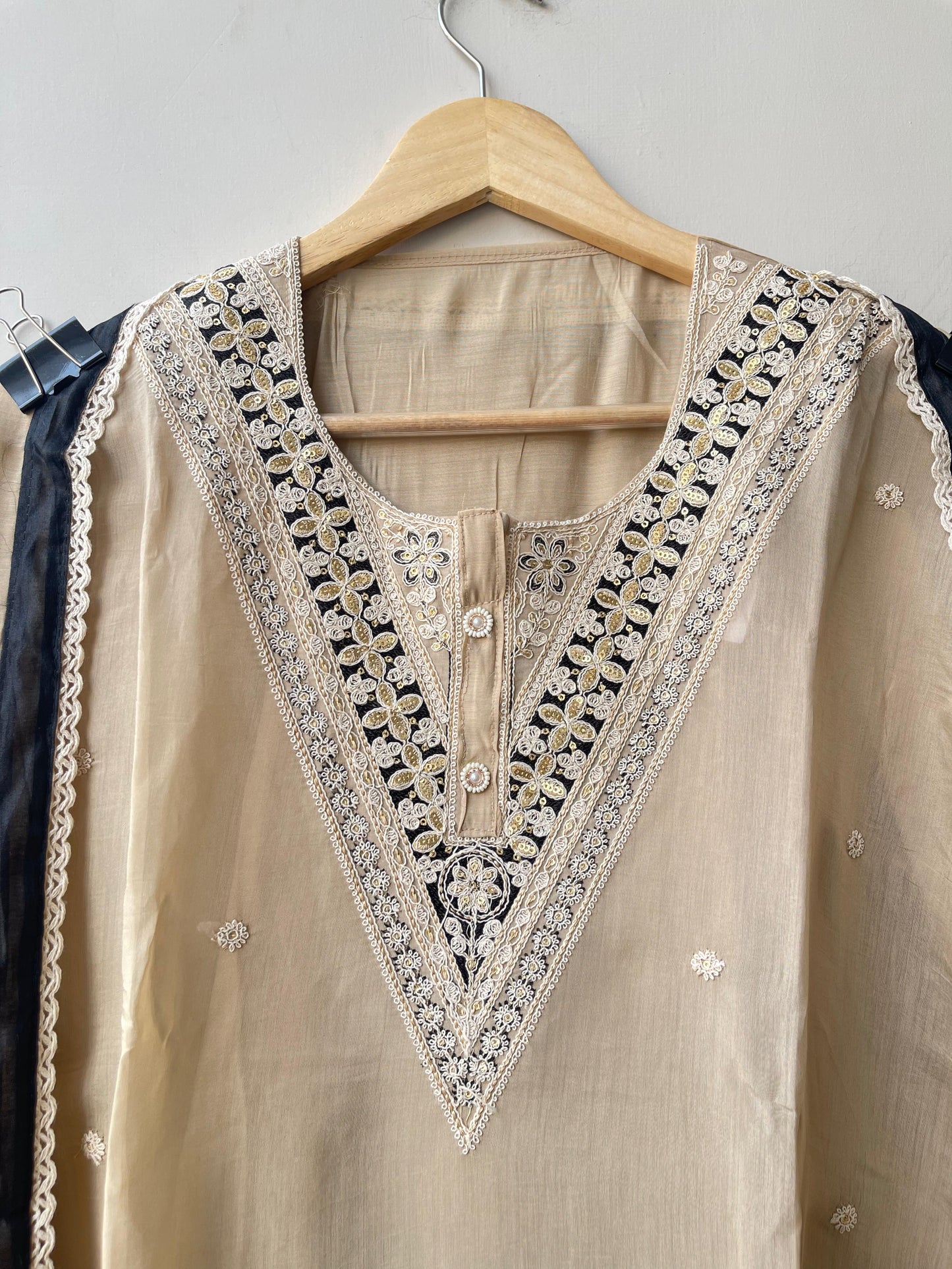 Mul chanderi unstitched ladies suit Rc18912