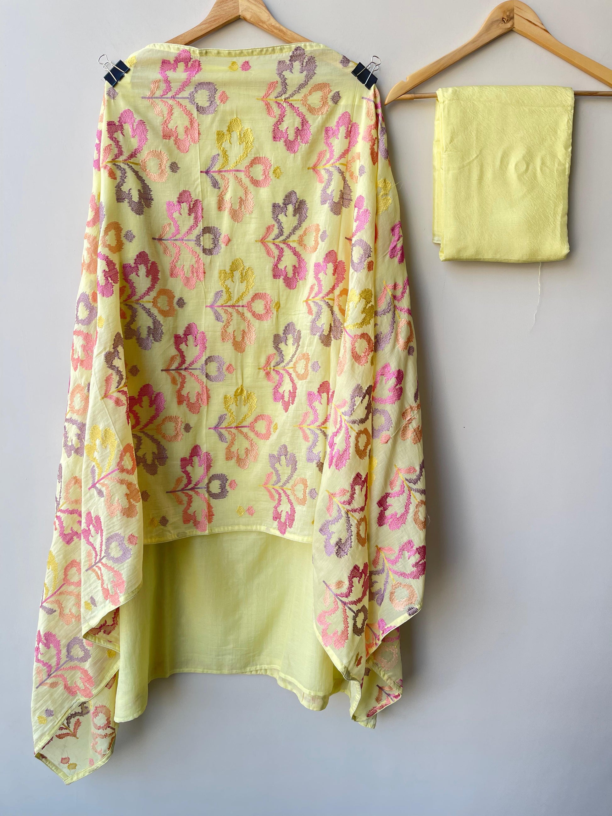 Mul Chanderi Unstitched Ladies Suit RC18847 – view 8
