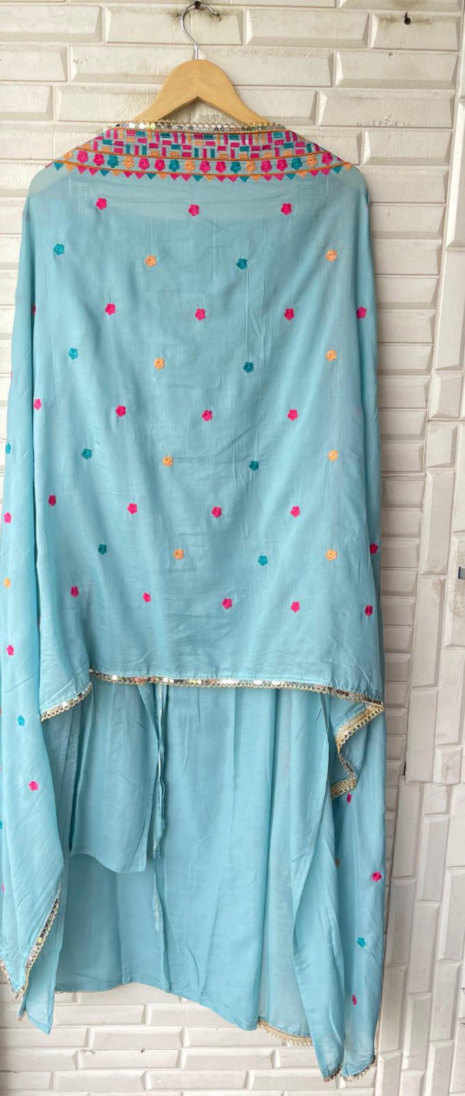 Mul chanderi unstitched ladies suit Rc17140 (c)