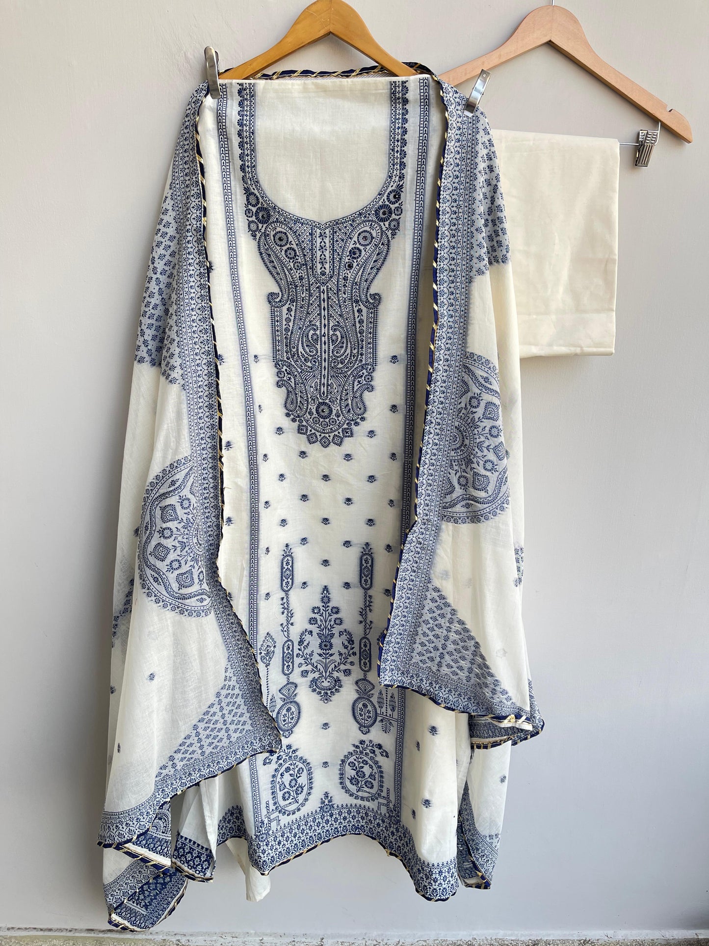 Cotton printed unstitched ladies suit Rc18370