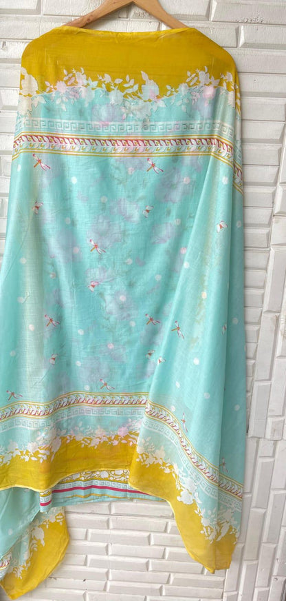 Cotton Printed Unstitched Ladies Suit Rc17241