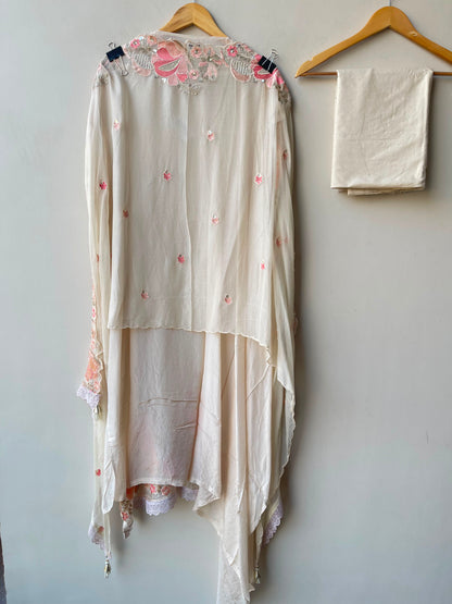 Glass organza unstitched ladies suit Rc19278 (b)