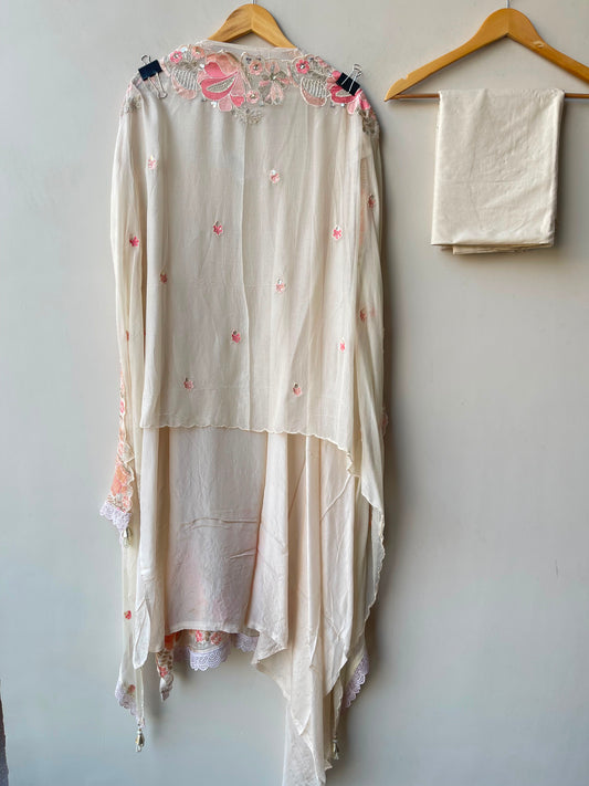 Glass organza unstitched ladies suit Rc19278 (b)