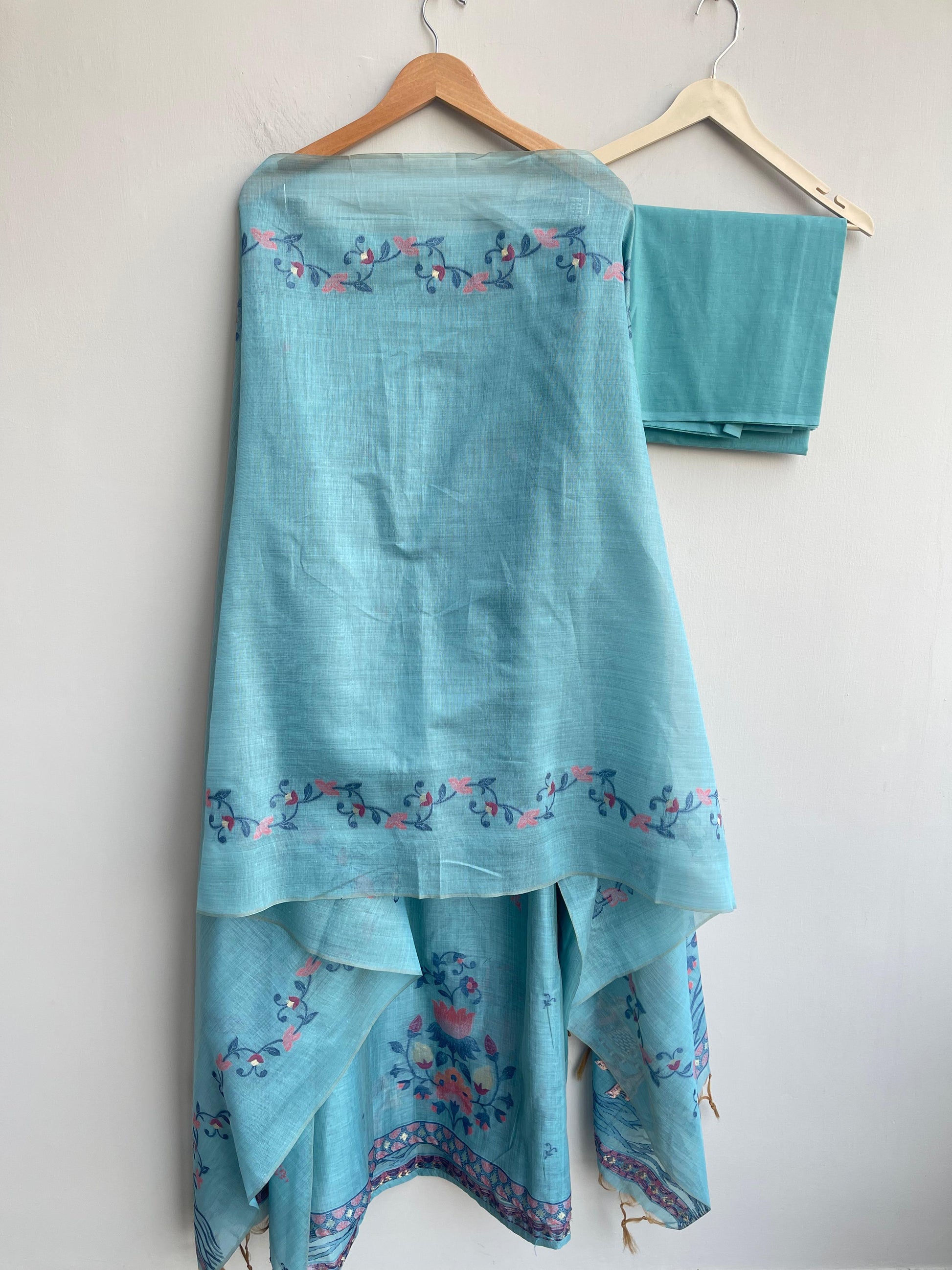 Mul Chanderi Unstitched Ladies Suit RC-18315 (c) – view 3
