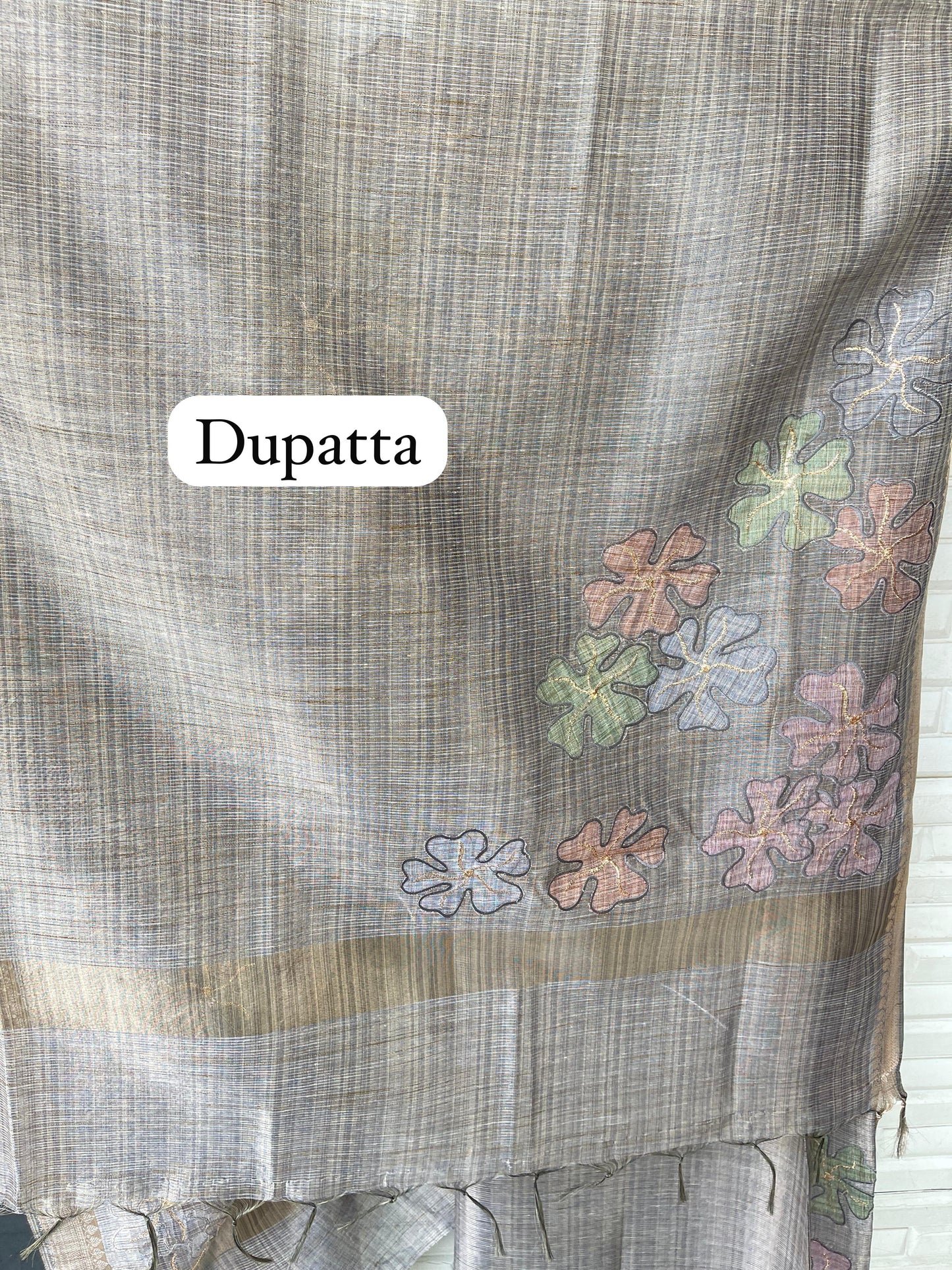 Maheshwari shimmer linen unstitched ladies suit Rc18412 (b)