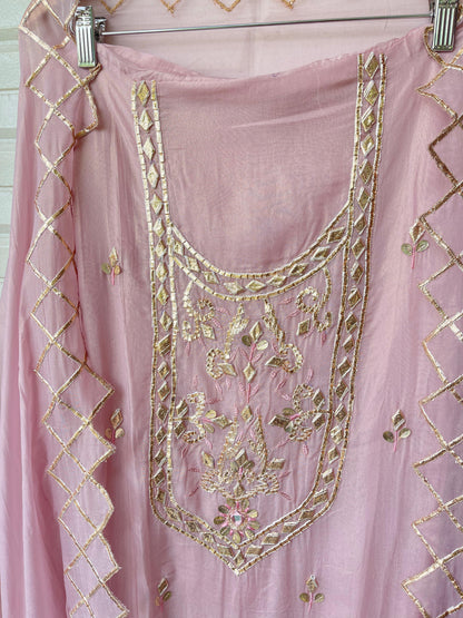 Shimmer Glass organza unstitched ladies suit Rc17595 (b)
