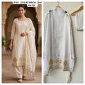 Crushed shimmer tissue fabric unstitched ladies suit Rc19148 (c)