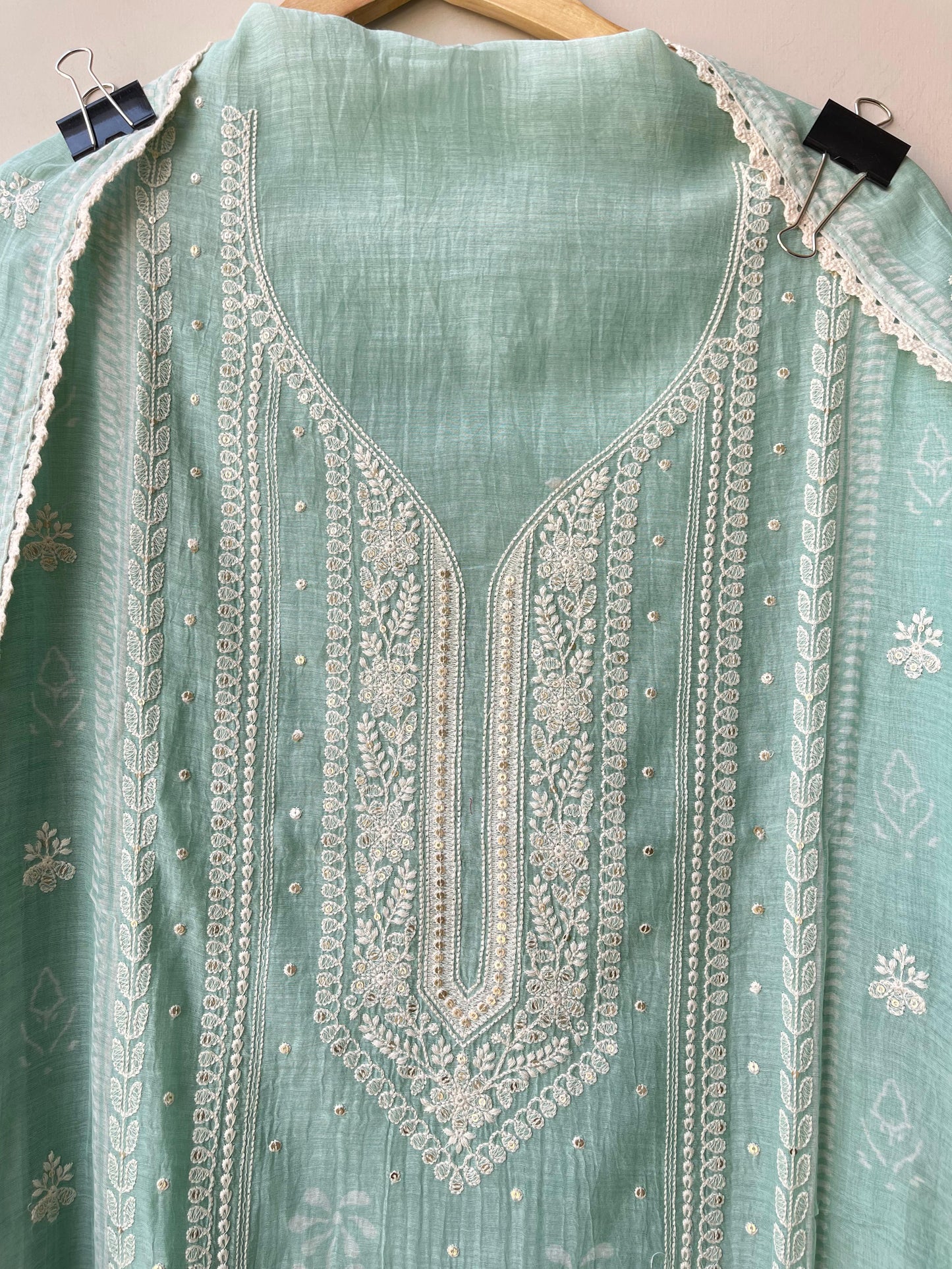 Pure Mul Chanderi Unstitched Ladies Suit RC-18841 – view 4