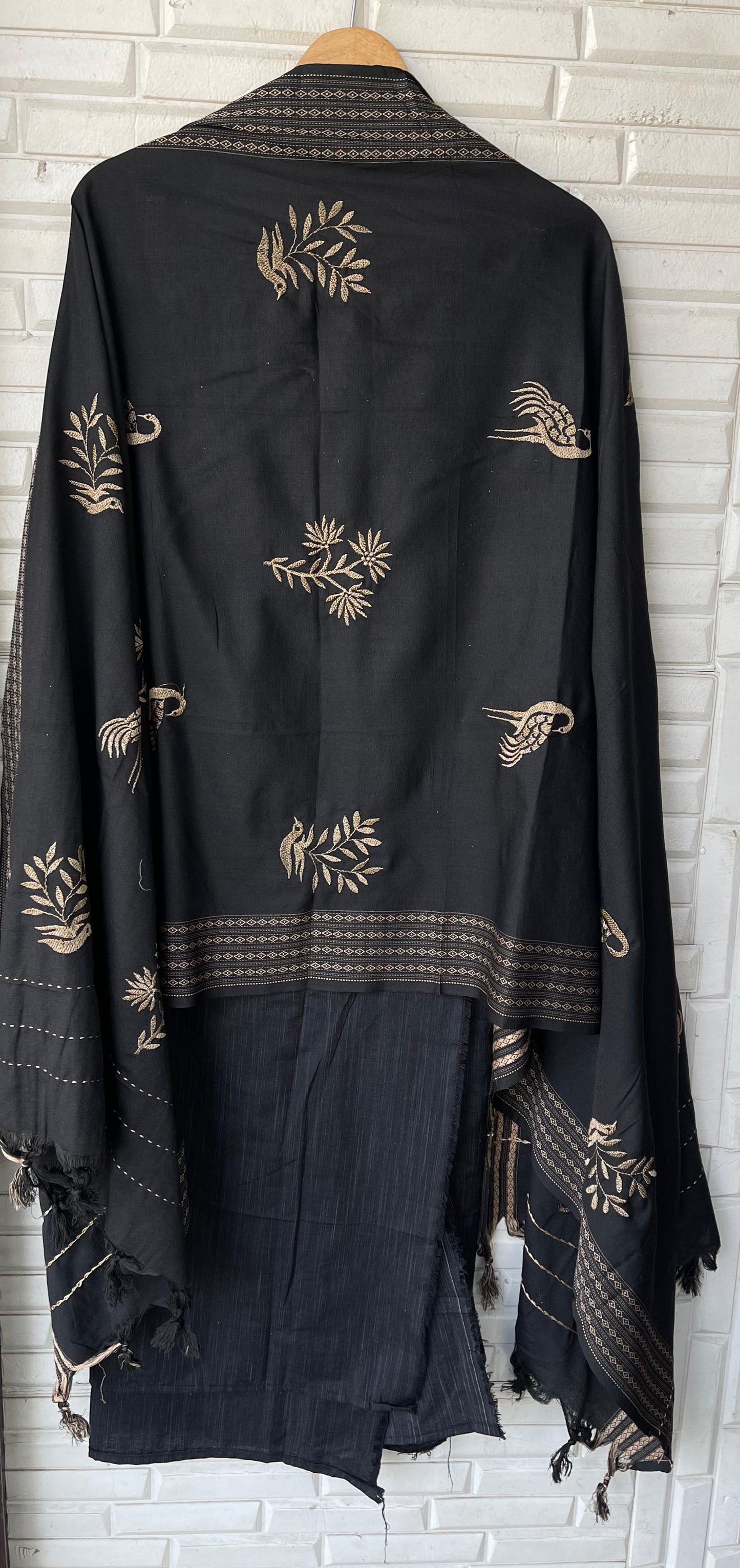 Mul chanderi unstitched ladies suit Rc18404