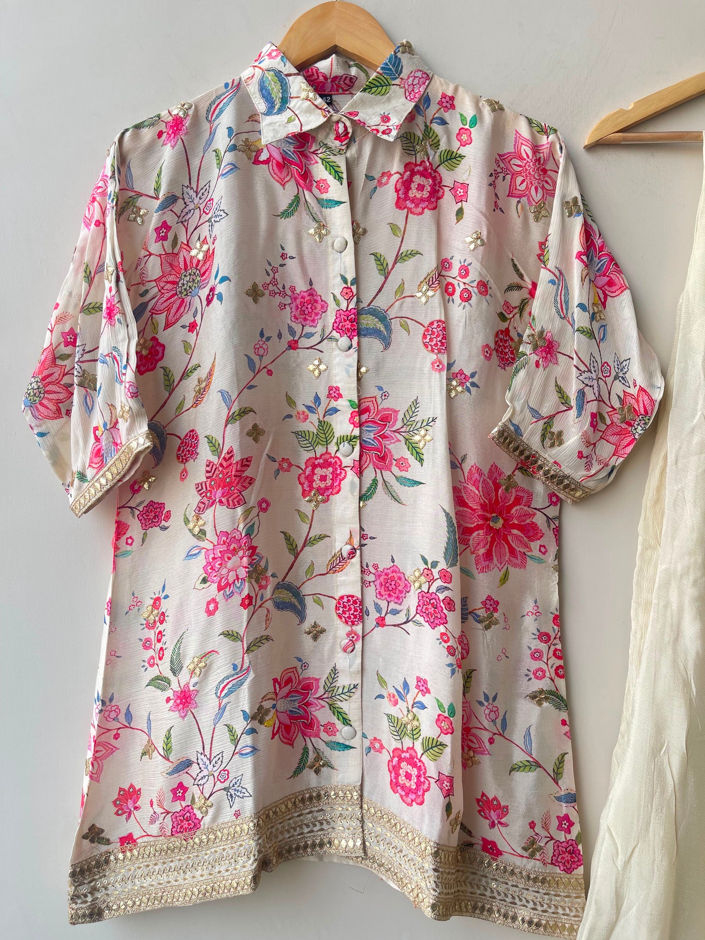 Chinnon fabric stitched ladies coord set Rc19127