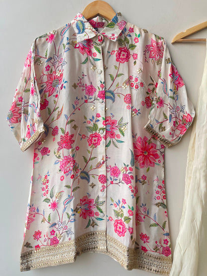 Chinnon fabric stitched ladies coord set Rc19127