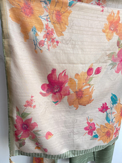 Silk unstitched ladies suit Rc18432 (b)