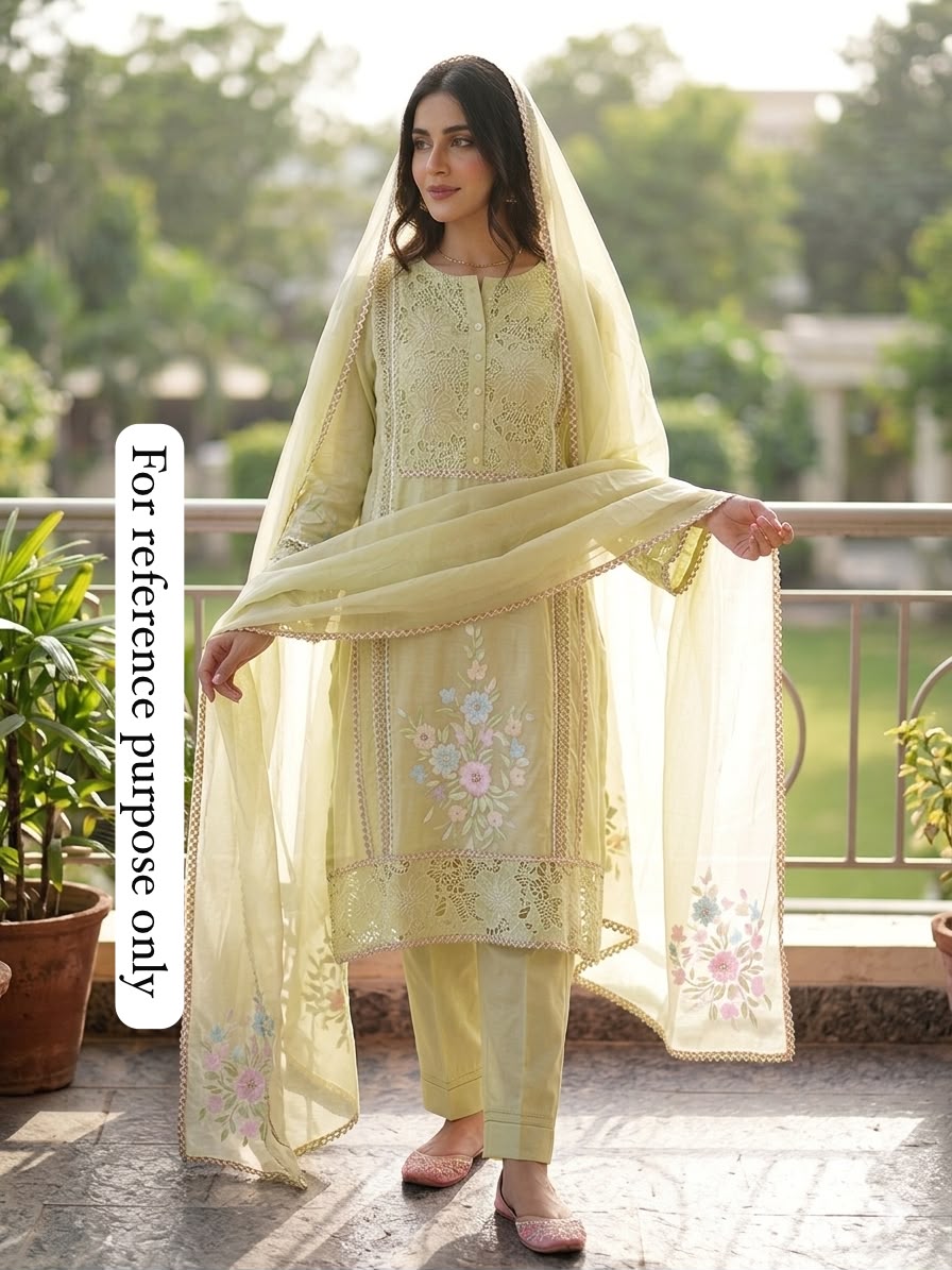 Mul chanderi unstitched ladies suit Rc18969 (b)