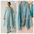 Pure crushed shimmer tissue unstitched ladies suit Rc19213