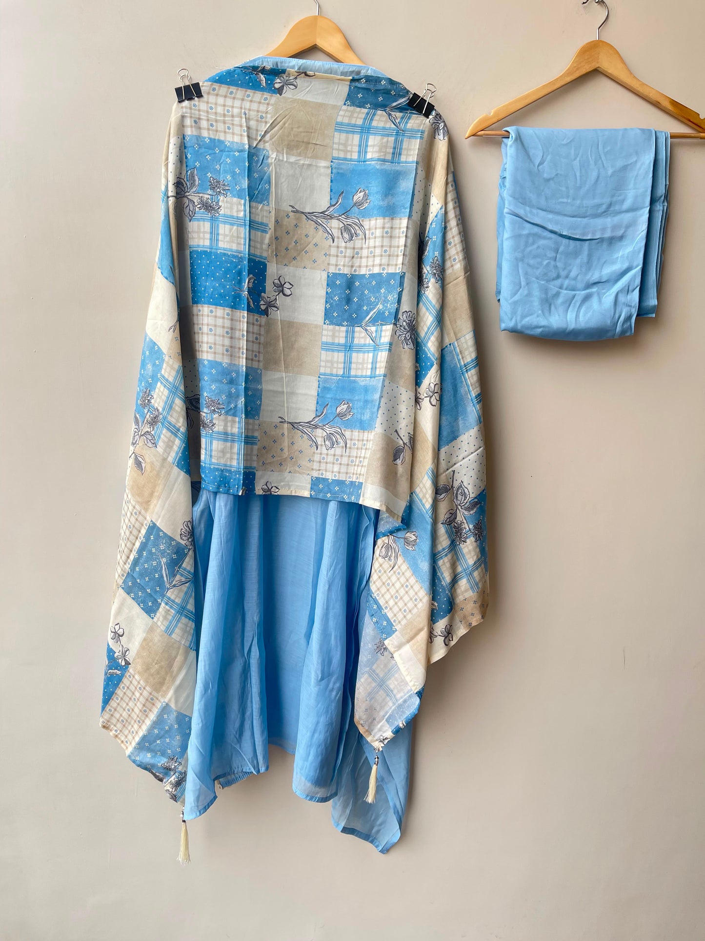 Mul chanderi unstitched ladies suit Rc18988