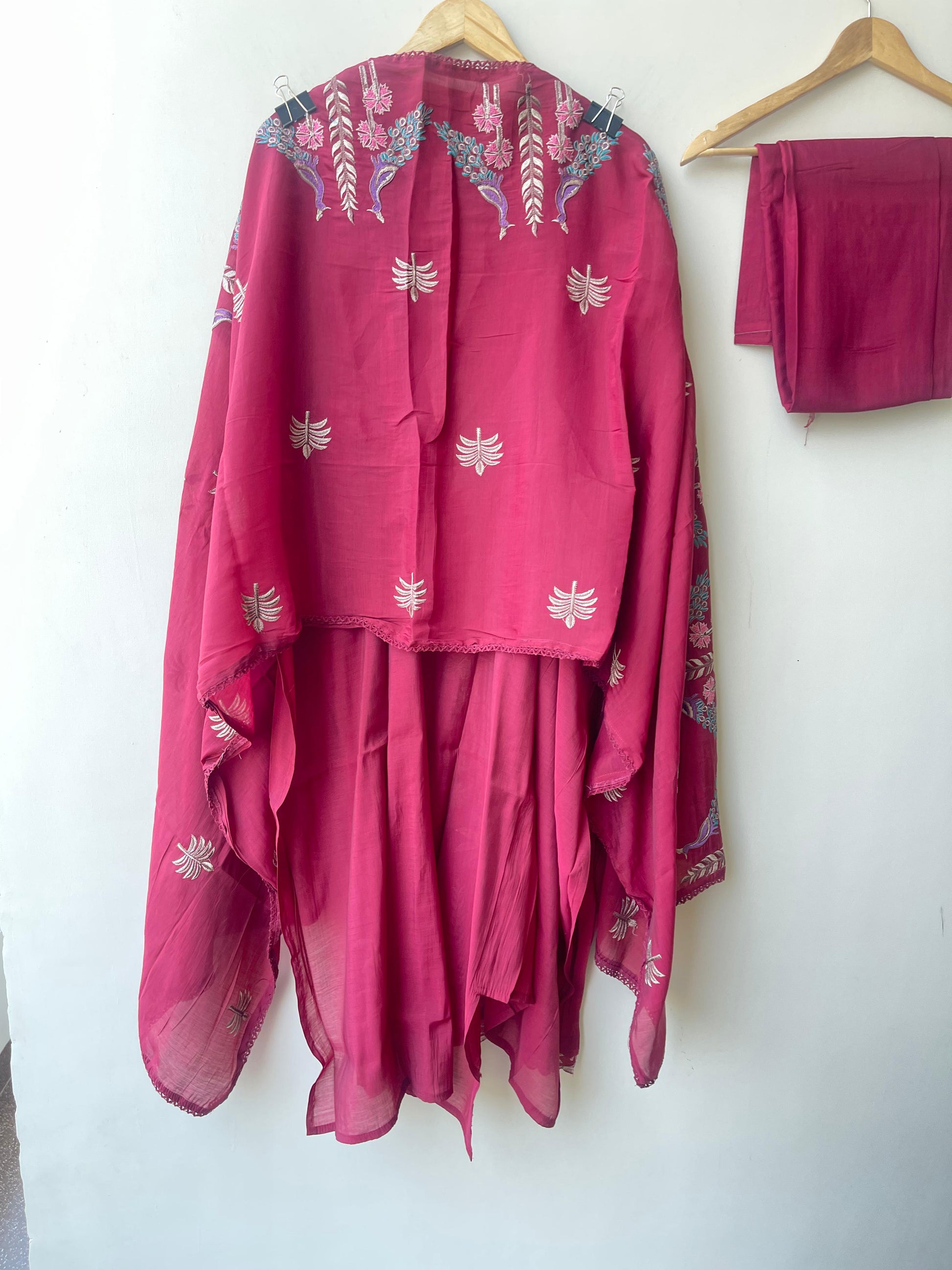 Mul Chanderi Unstitched Ladies Suit RC18890 – view 7