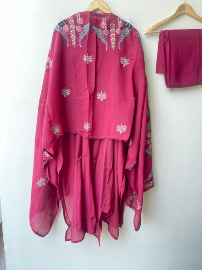 Mul Chanderi Unstitched Ladies Suit RC18890 – view 7