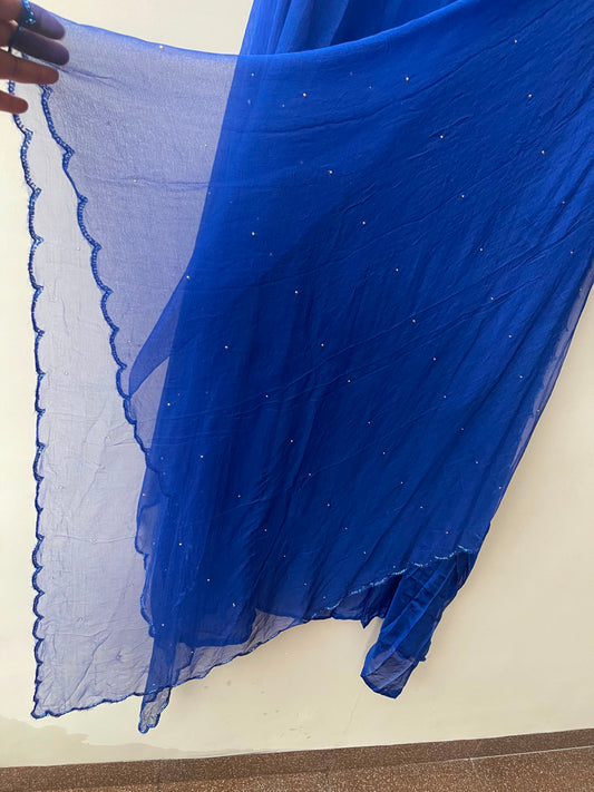 Pure Glass Organza Ladies Unstitched Suit with Kutdana Work RC-19185(A) - Royal Chic by Priti (photo 2)