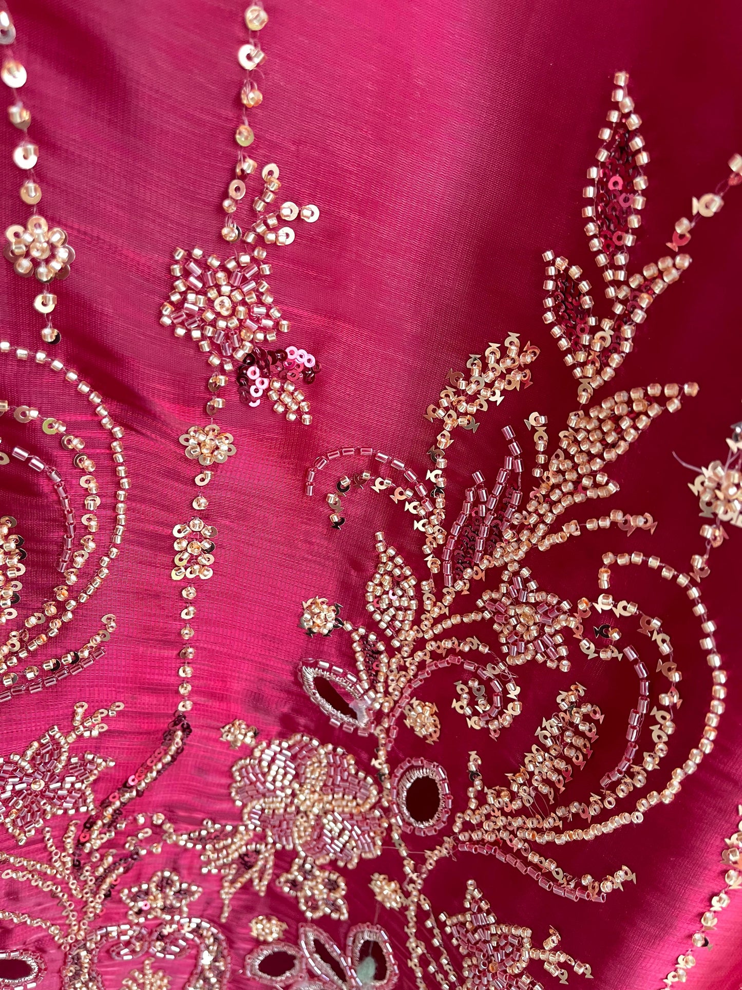 Tissue satin unstitched ladies suit Rc18363