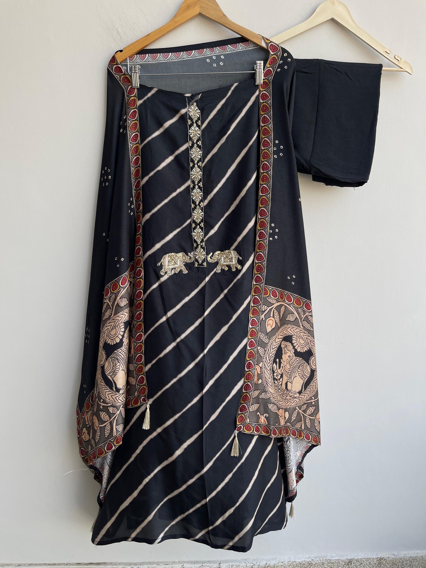 Pure silk printed unstitched ladies suit Rc18543 (c)