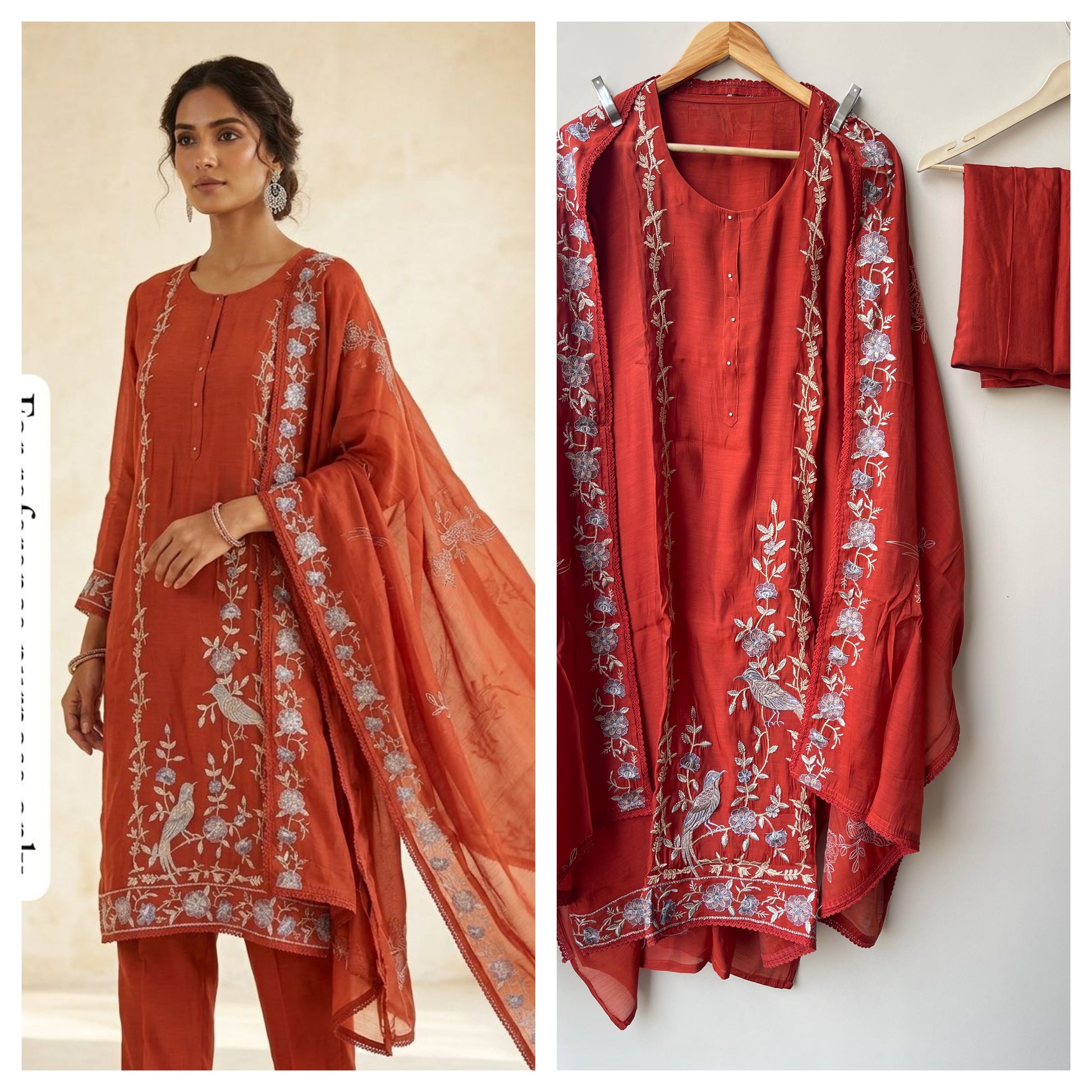 Muslin Printed Unstitched Ladies Suit RC18819