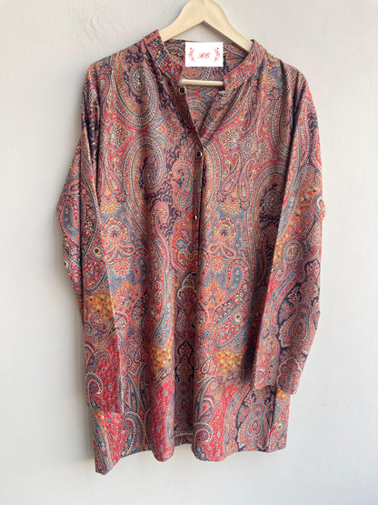 Imported velvet readymade ladies winter coord set Rc18890