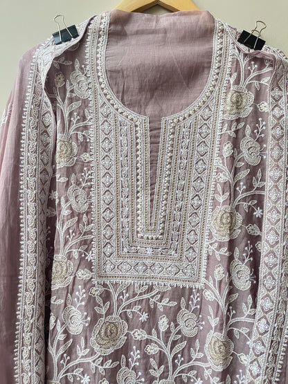 Pure Mul Chanderi Unstitched Ladies Suit RC-18859 – view 3