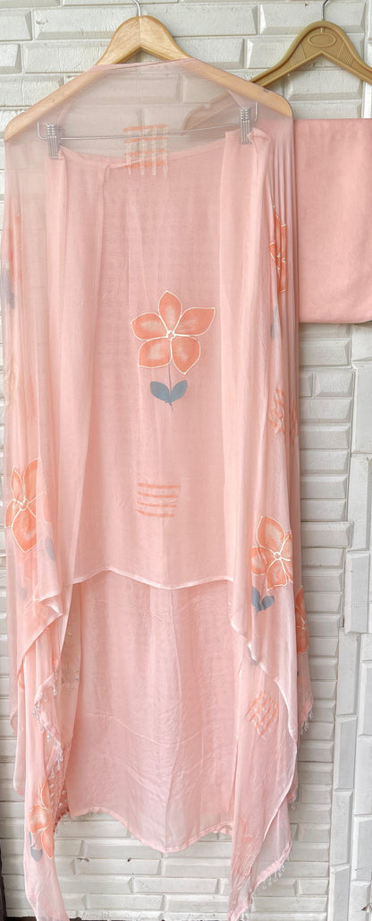 Organza unstitched ladies suit Rc17437 (b)