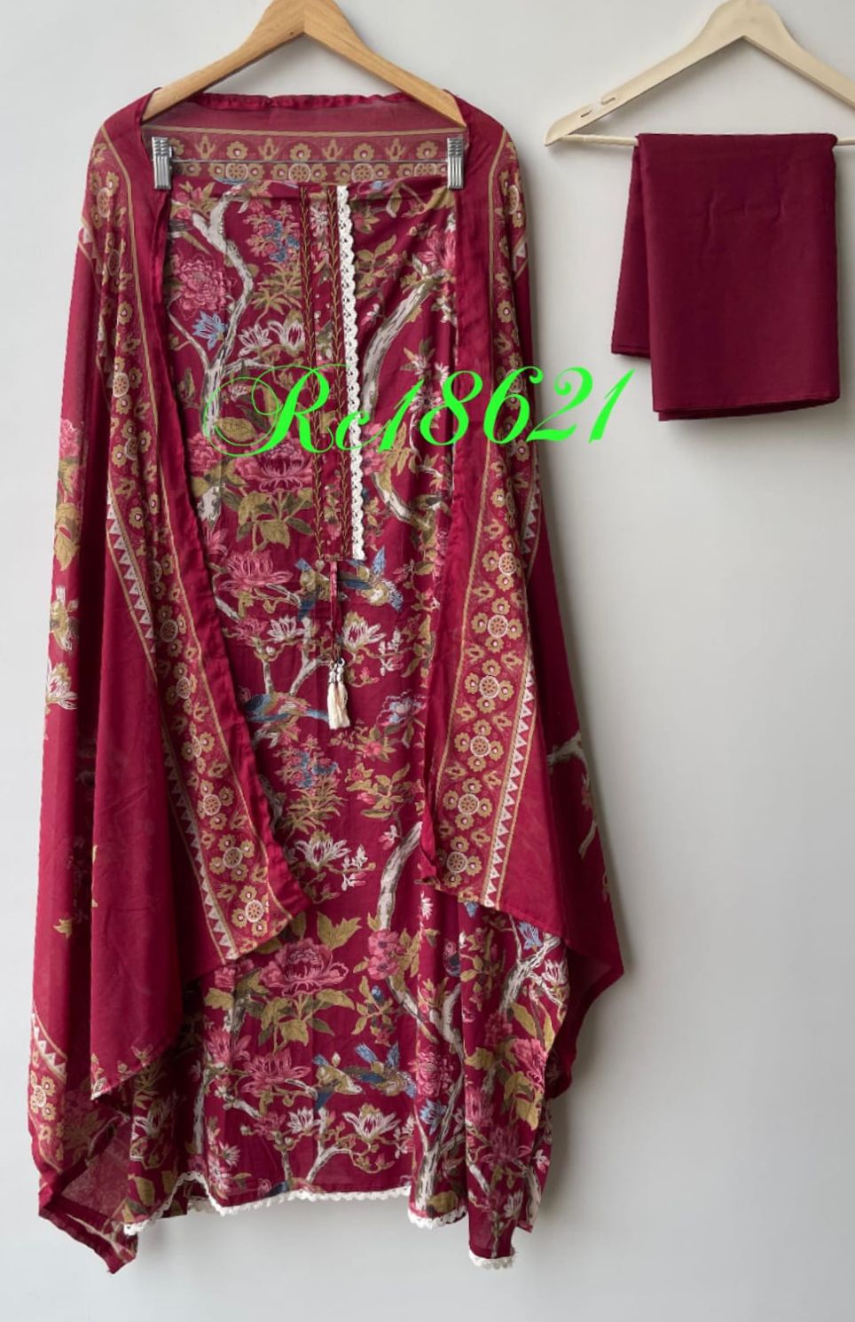 Cotton Printed Unstitched Ladies Suit RC18621 – view 3