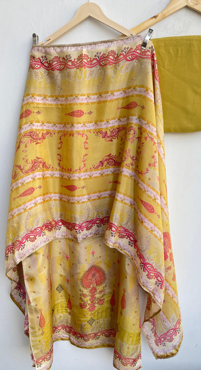 Shimmer silk unstitched ladies suit Rc17879 (b)