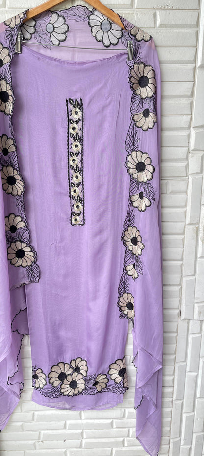 Organza unstitched ladies suit Rc17269 (b)