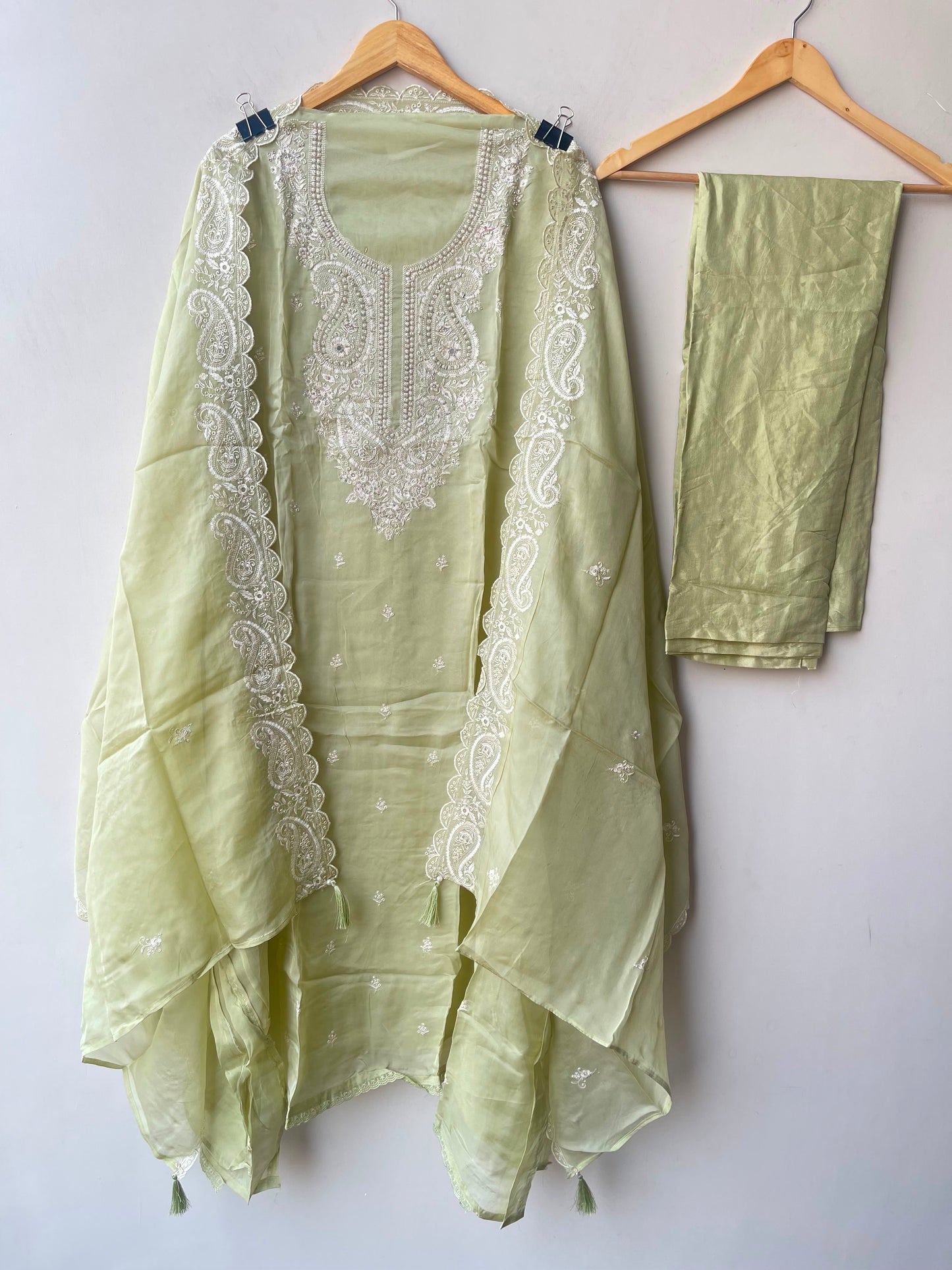 Organza unstitched ladies suit Rc19310 (a)