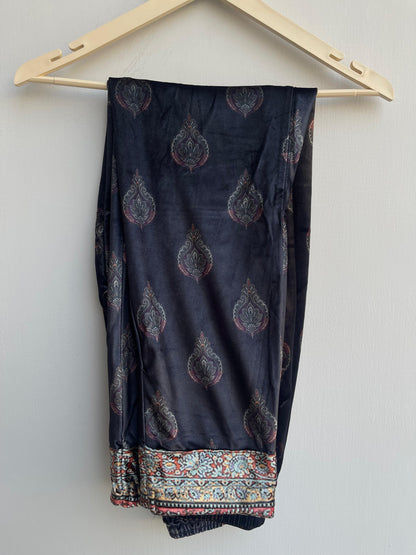 Micra velvet readymade ladies winter suit Rc18825