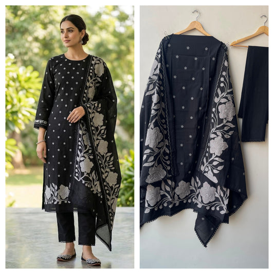 Mul chanderi unstitched ladies suit Rc19322 (b)
