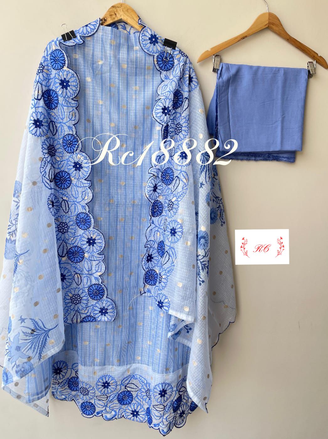 Banarasi Kota Doriya Ladies Unstitched Suit RC-18882 – view 2
