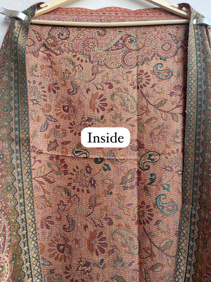 4 kaani weaved winter ladies shawls