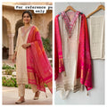Banarasi shimmer silk ladies unstitched suit Rc19248