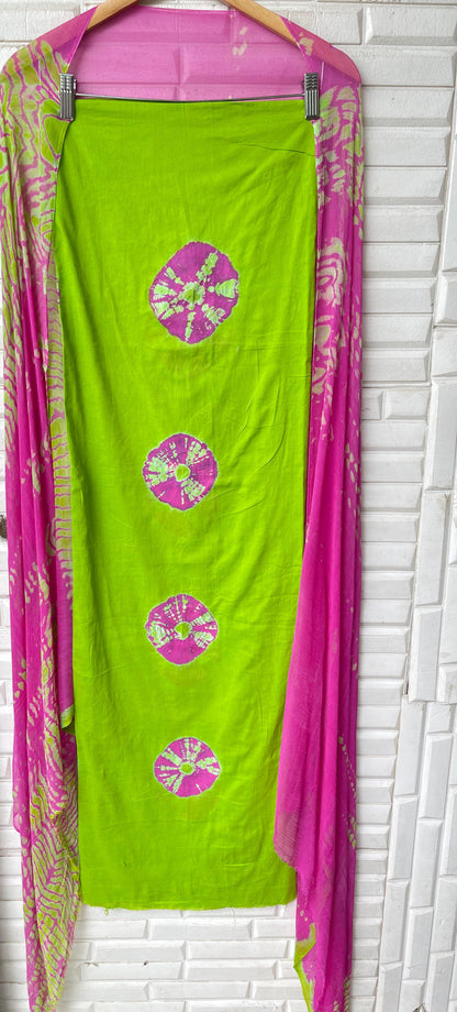 Cotton unstitched ladies suit Rc17291