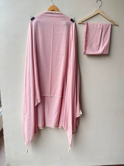 Mul chanderi unstitched ladies suit Rc19079