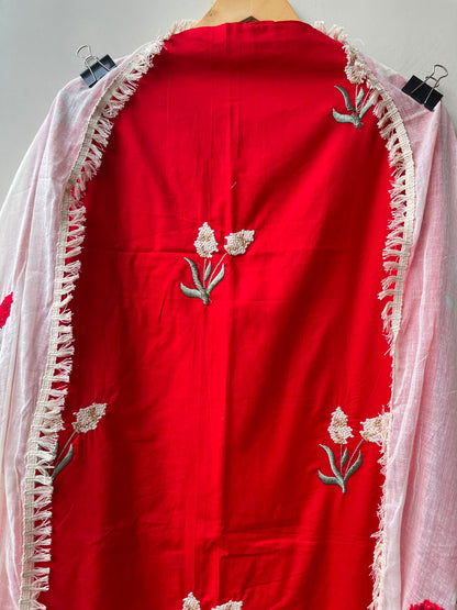 Mul cotton unstitched ladies suit Rc18967