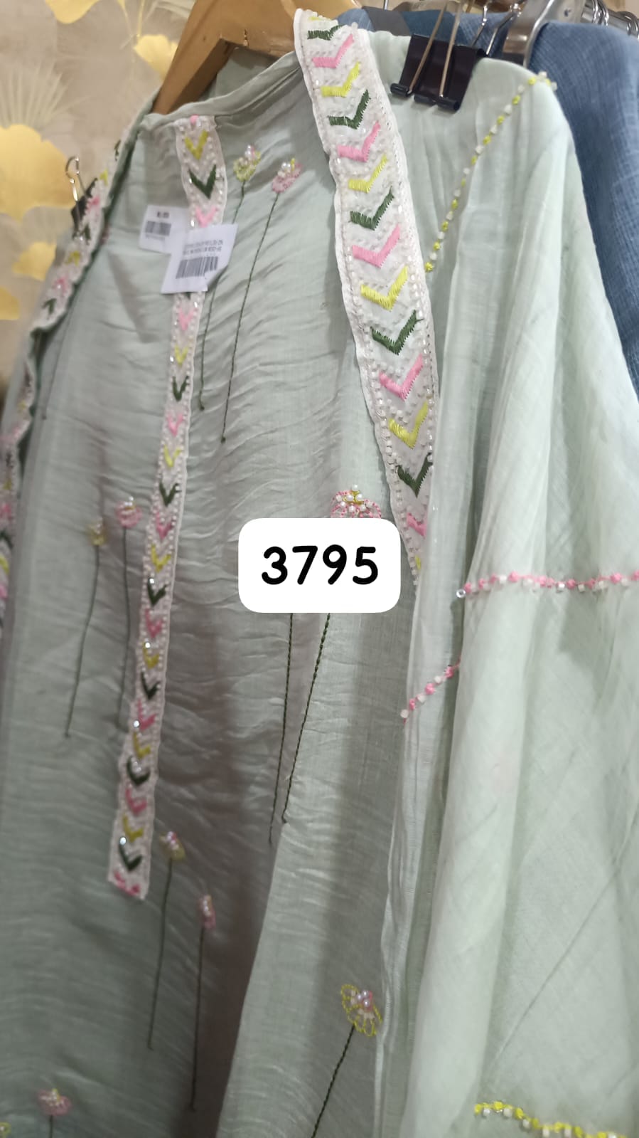 Pure mul cotton unstitched ladies suit Rc19040